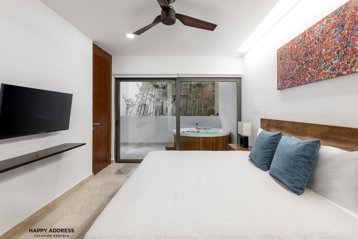 Trendy 1 Bedroom Apartment In Cruz Con Mar Brand New Building Playa del Carmen Eksteriør billede